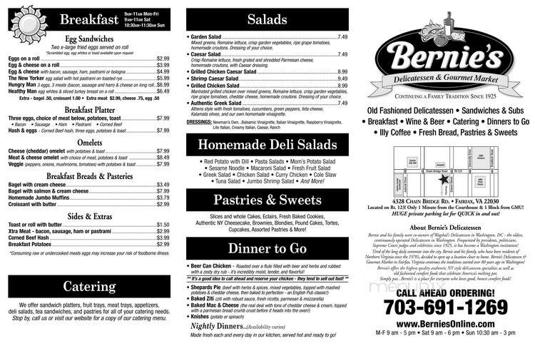 Bernie's - Fairfax, VA