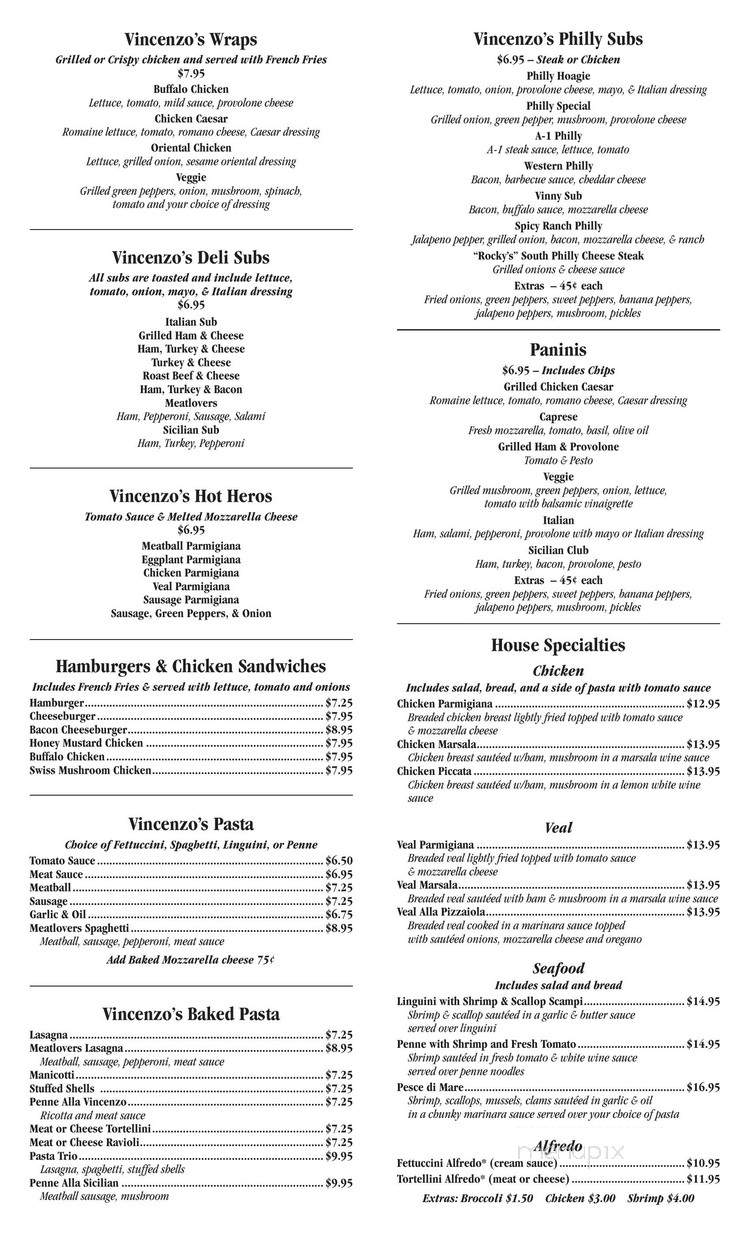 Vincenzo's Italian Restaurant - Colonial Heights, VA