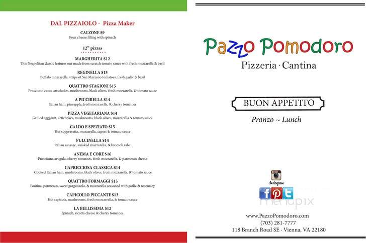 Pazzo Pomodoro - Ashburn, VA