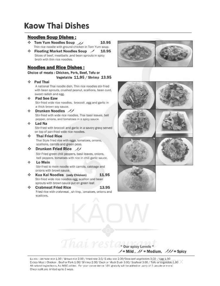 Kaow Thai - La Plata, MD