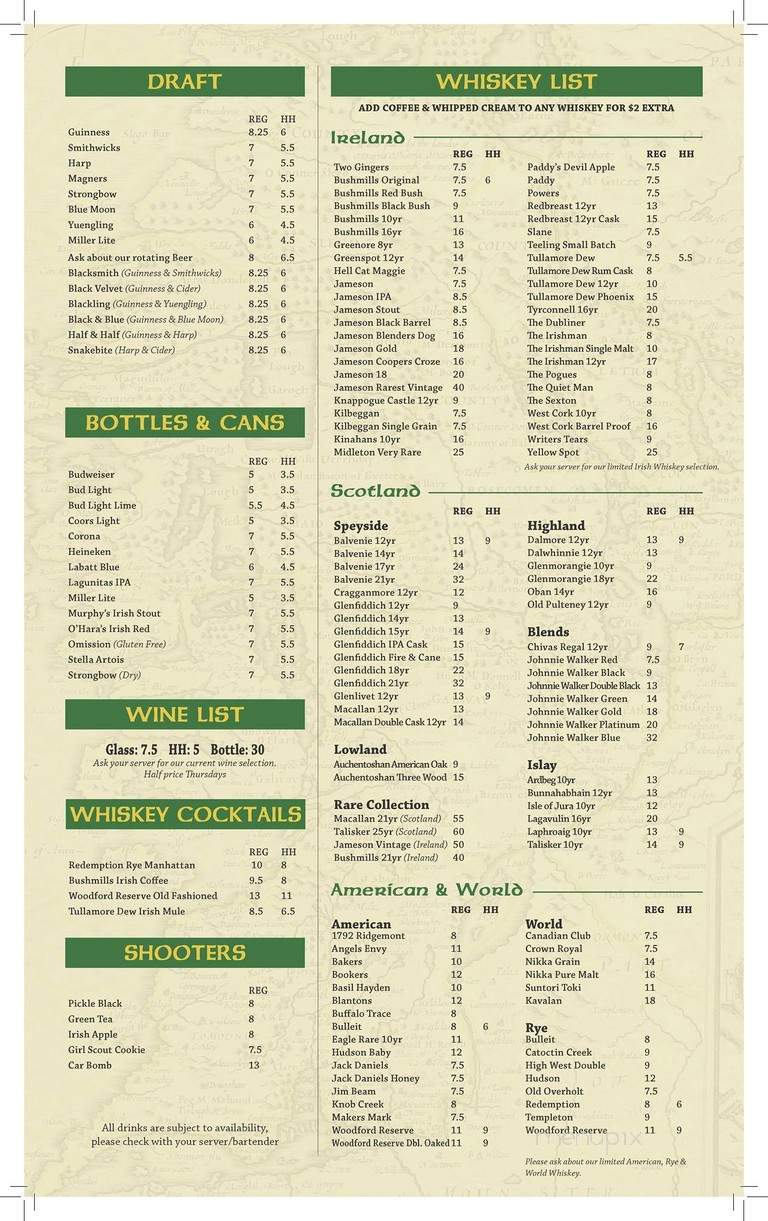 O'Sullivan's Irish Pub - Herndon, VA