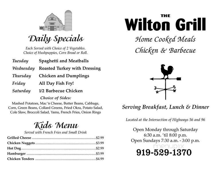 Wilton Grill - Creedmoor, NC