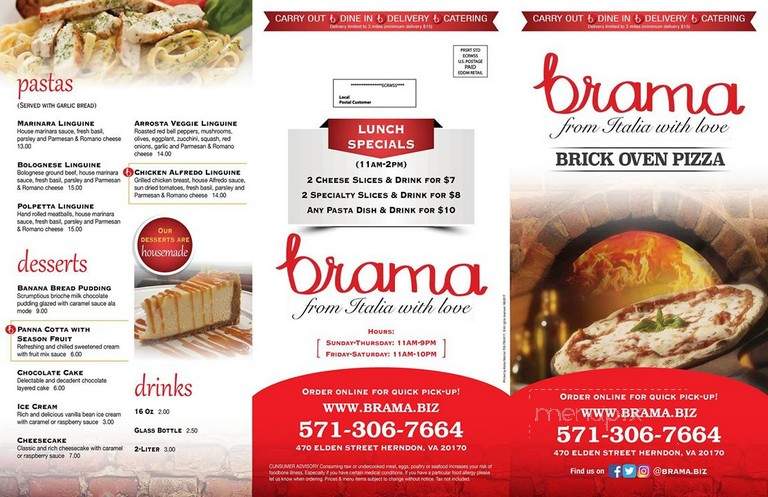 Brama Italian Cuisine - Herndon, VA