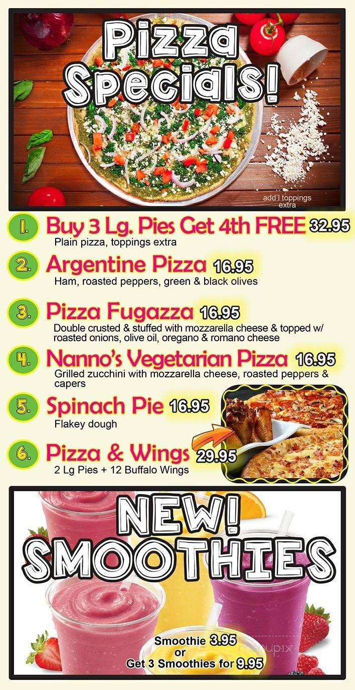 Nanno's Pizza & Grill - Neptune City, NJ