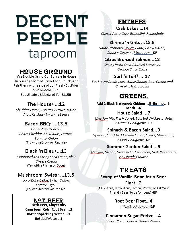 Decent People Taproom - Suffolk, VA