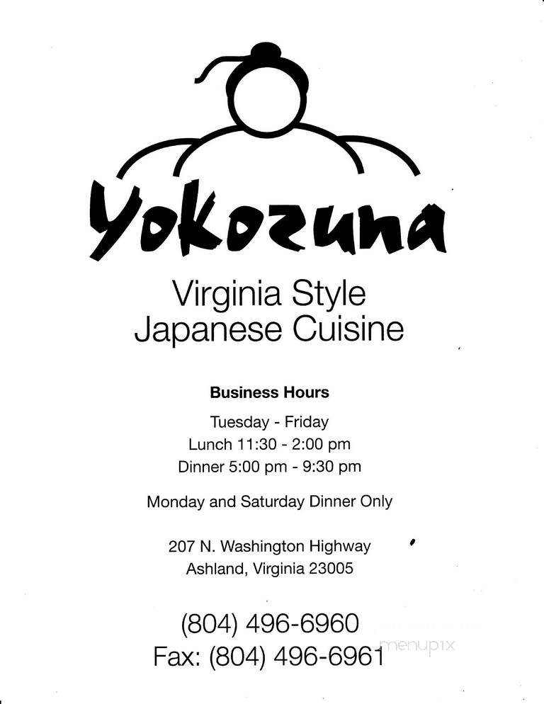 Yokozuna - Ashland, VA