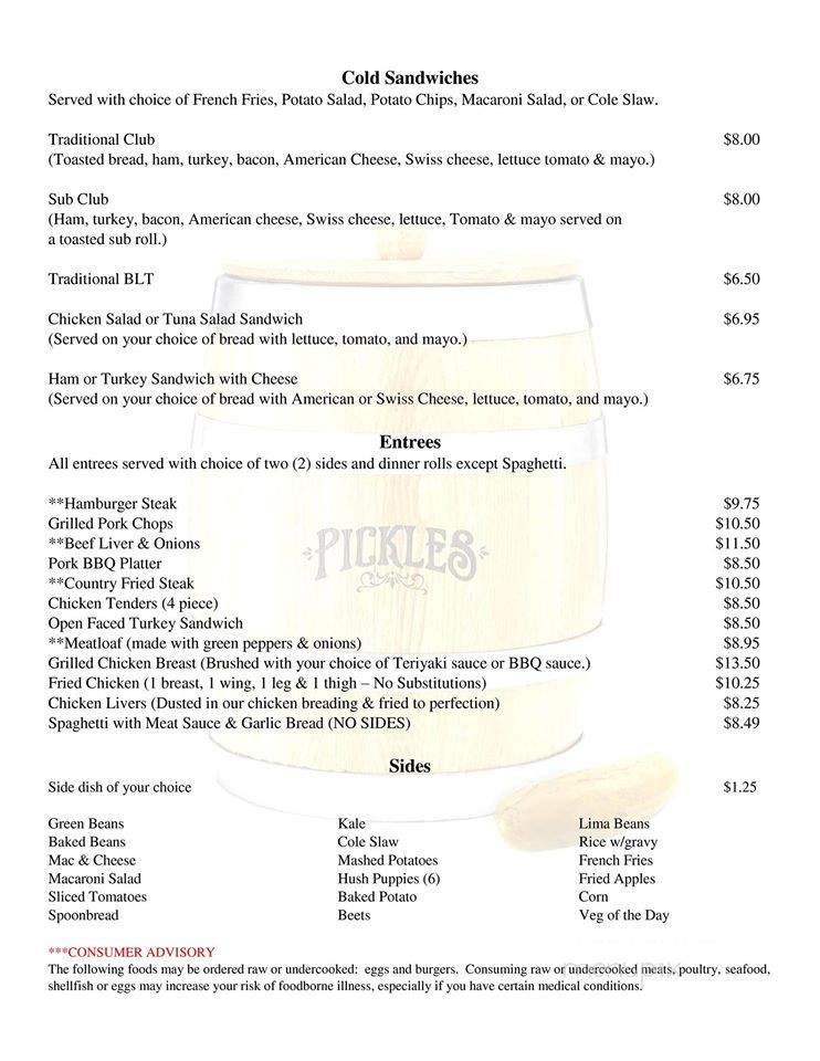 Pickel Barrel - Richmond, VA