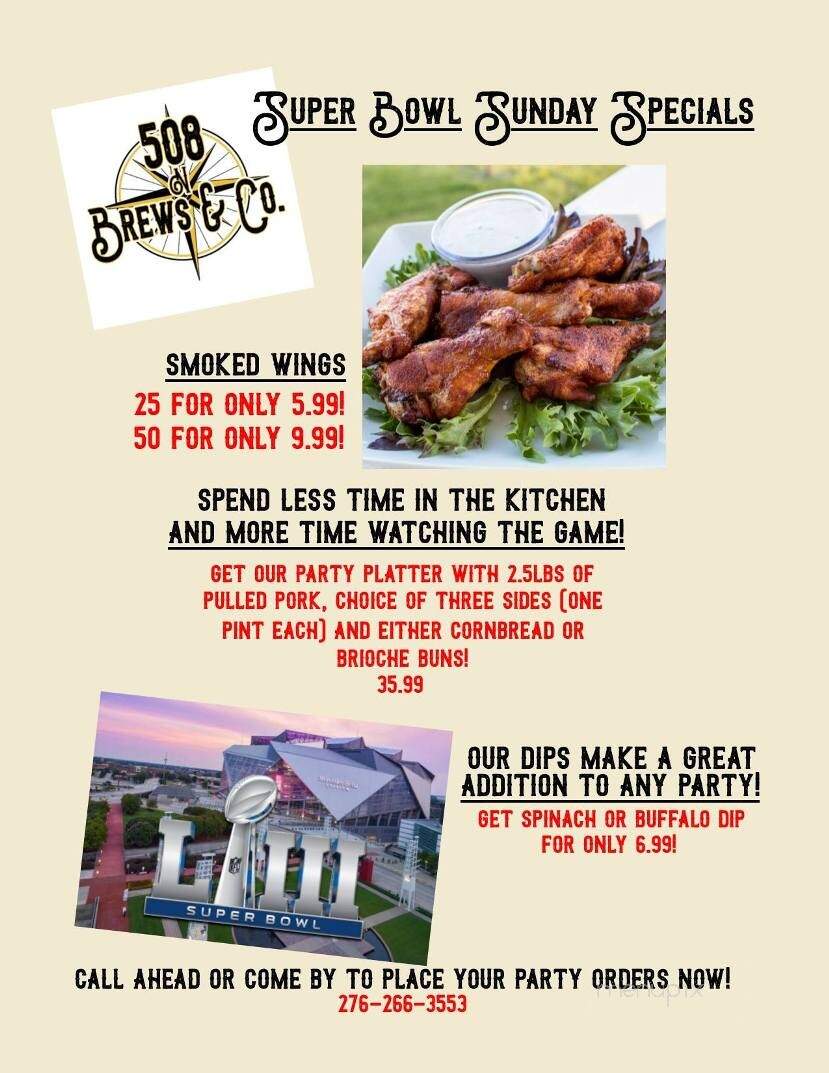 508 N Brews & Co. - Hillsville, VA