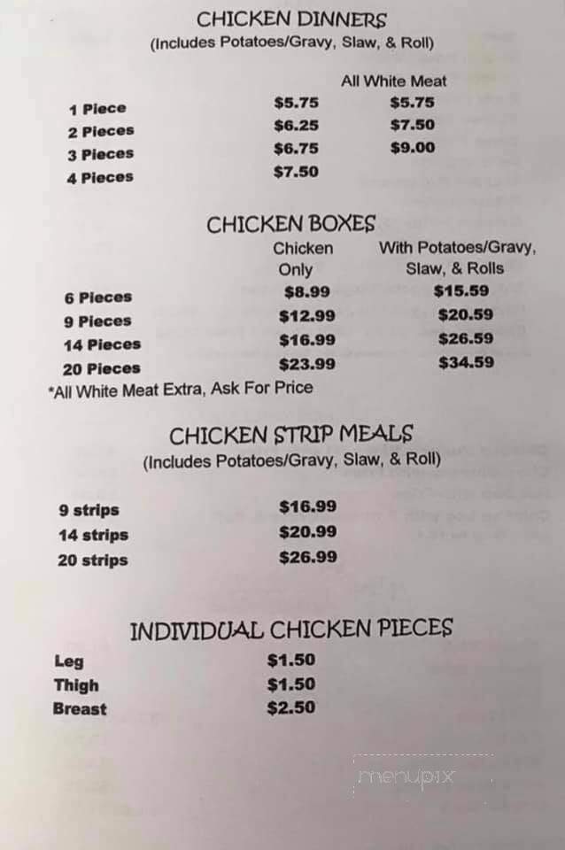 Joe's Drive Inn & Chicken - Isom, KY