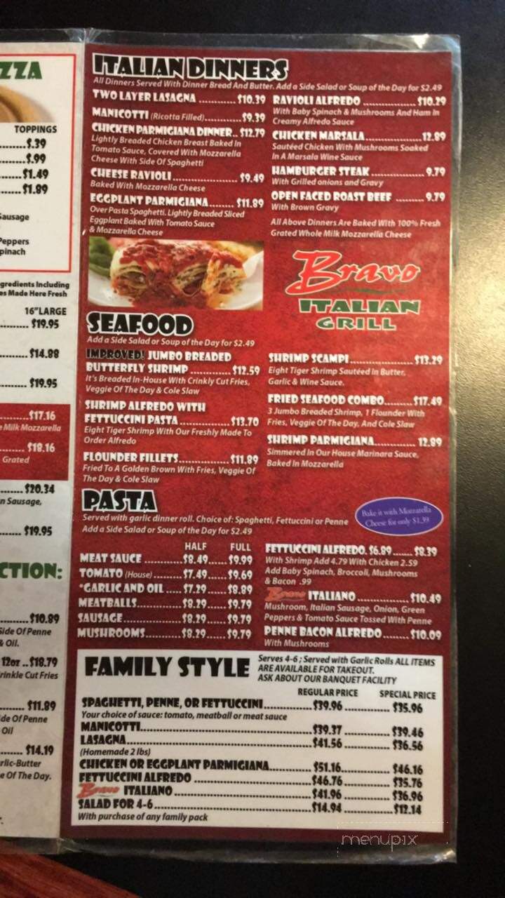 Bravo Italian Grill - Crewe, VA