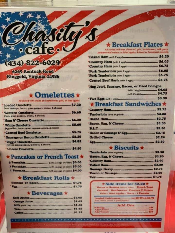 Chasity's Cafe - Ringgold, VA