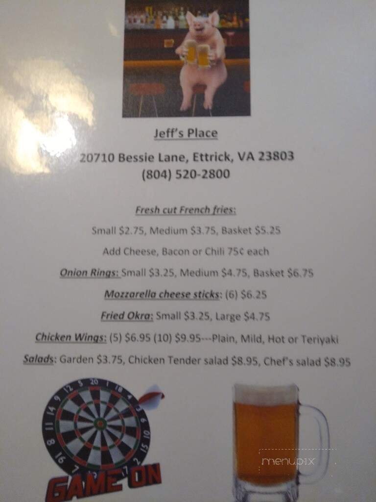 Jeff's Place - Petersburg, VA