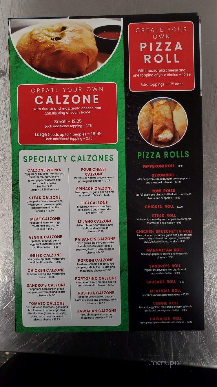 Sandro's Pizzeria & Italian Restaurant - Christiansburg, VA