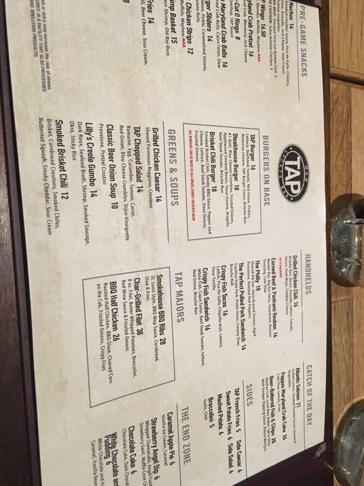 TAP Sports Bar - National Harbor, MD