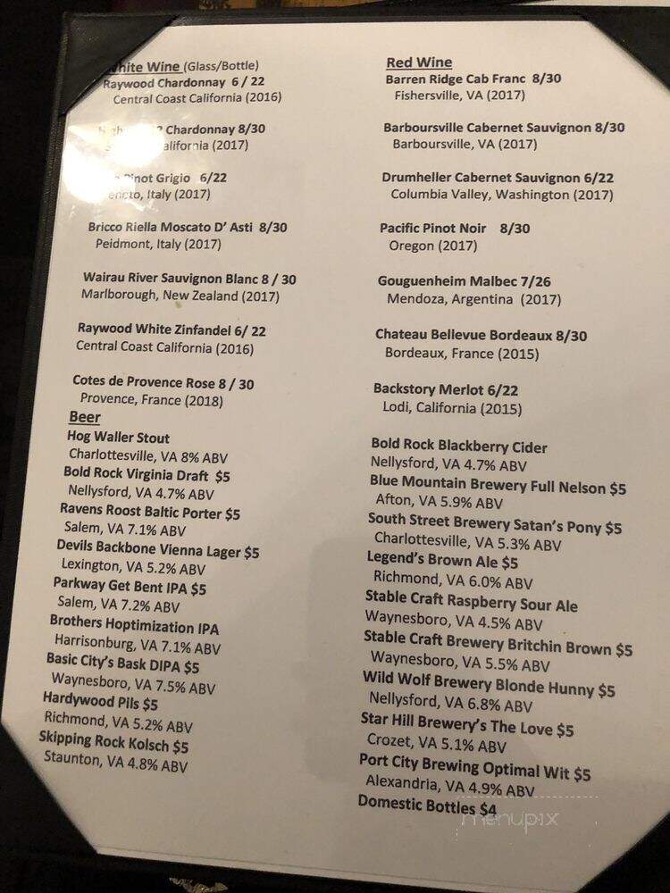 The Green Leaf Grill - Waynesboro, VA