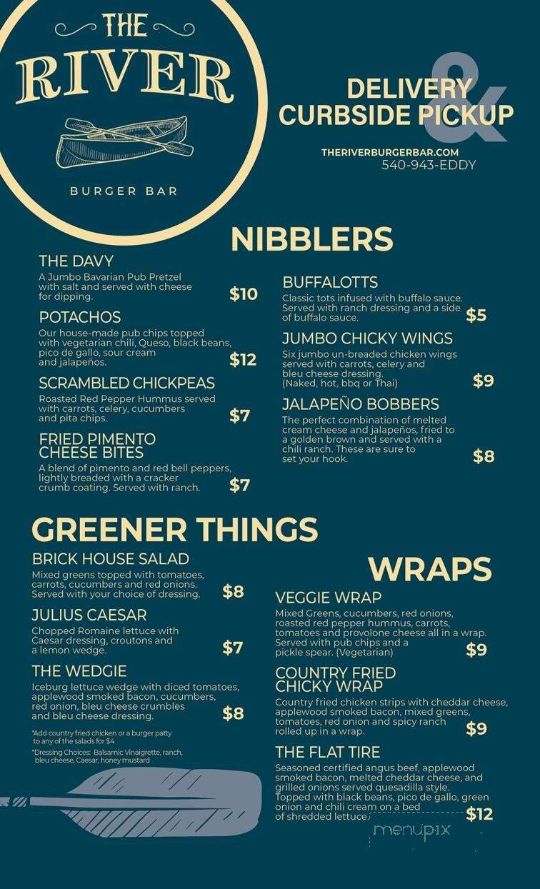 The River Burger Bar - Waynesboro, VA