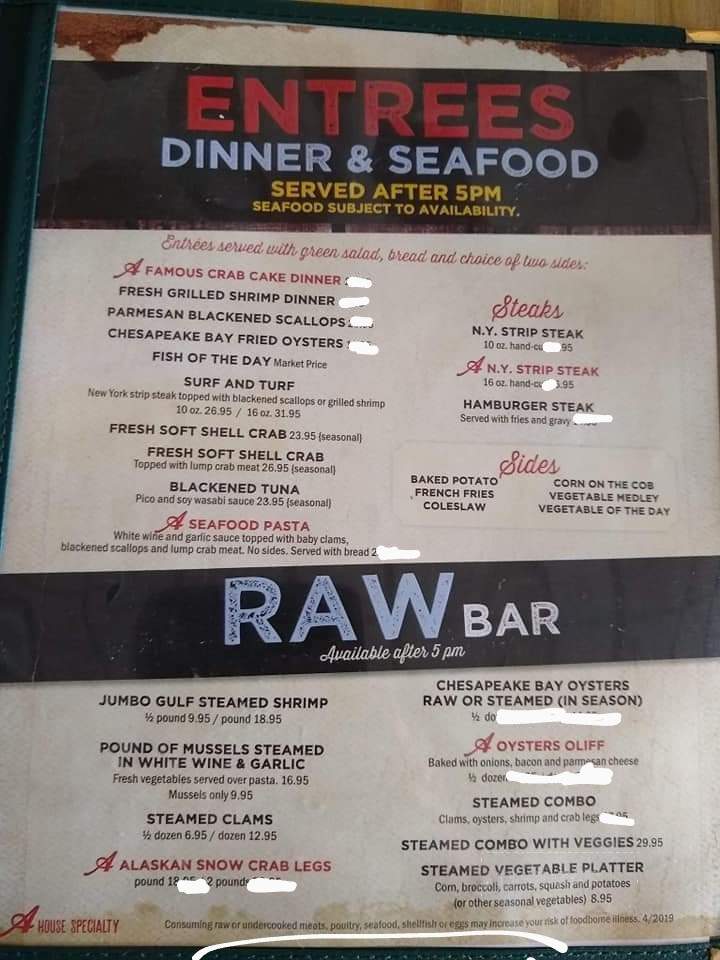 Angelo's Pizza and Raw Bar - Montross, VA