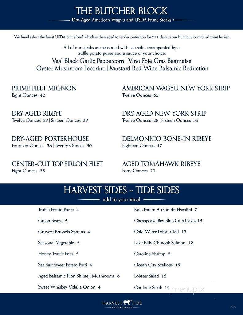 Harvest Tide Steakhouse Restaurant - Lewes, DE