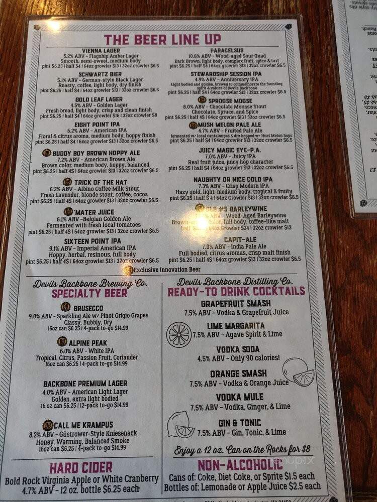 Devils Backbone Outpost Brewery - Lexington, VA