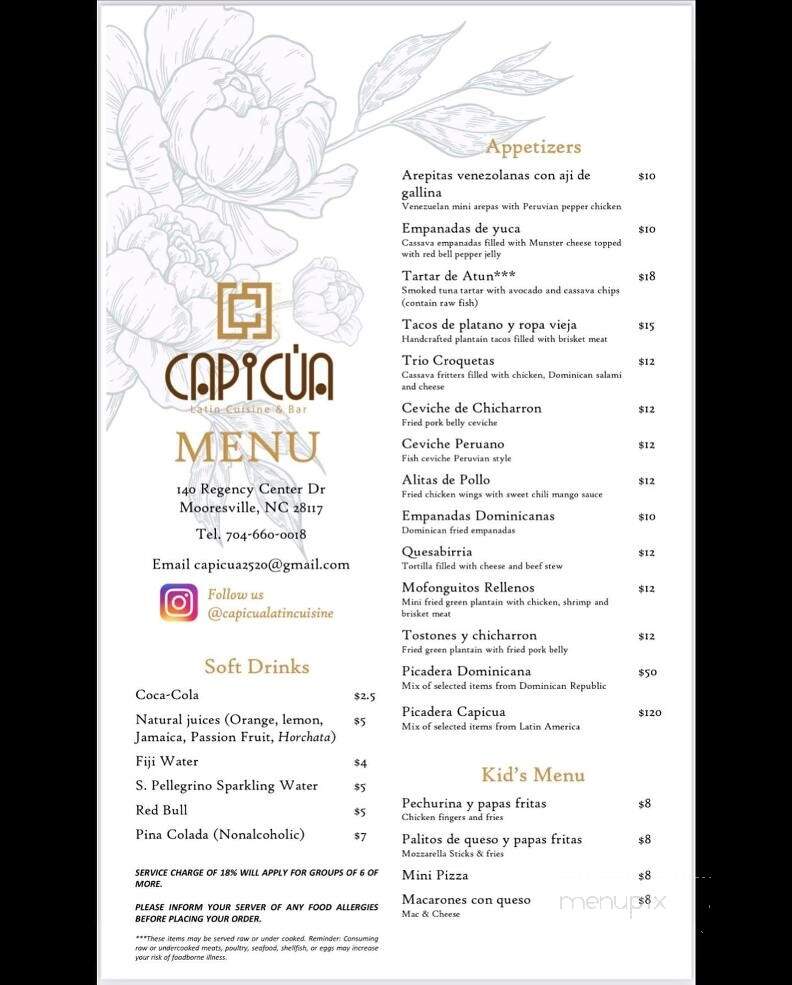 Capicua Latin Cuisine & Bar - Mooresville, NC