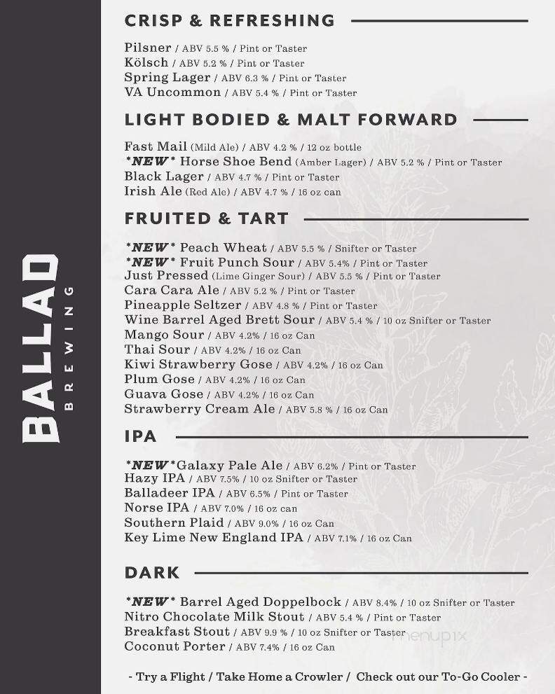 Ballad Brewing - Danville, VA