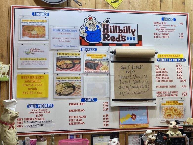 Hillbilly Red's Barbeque - Sandston, VA