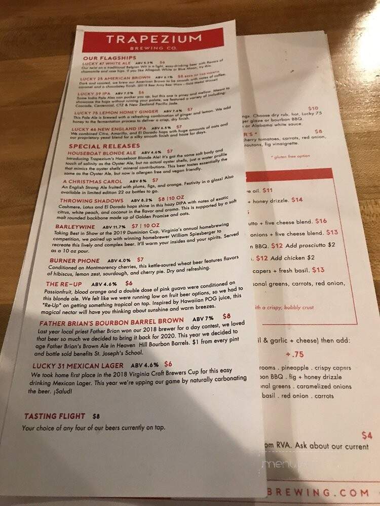 Trapezium Brewing - Petersburg, VA