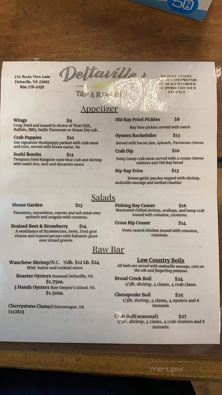 Deltaville Tap & Raw Bar - Deltaville, VA