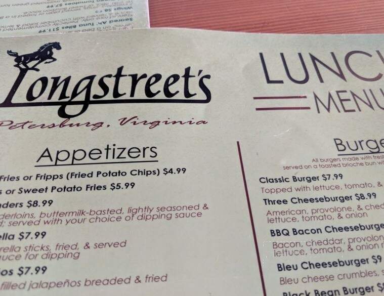 Longstreet's Deli - Petersburg, VA