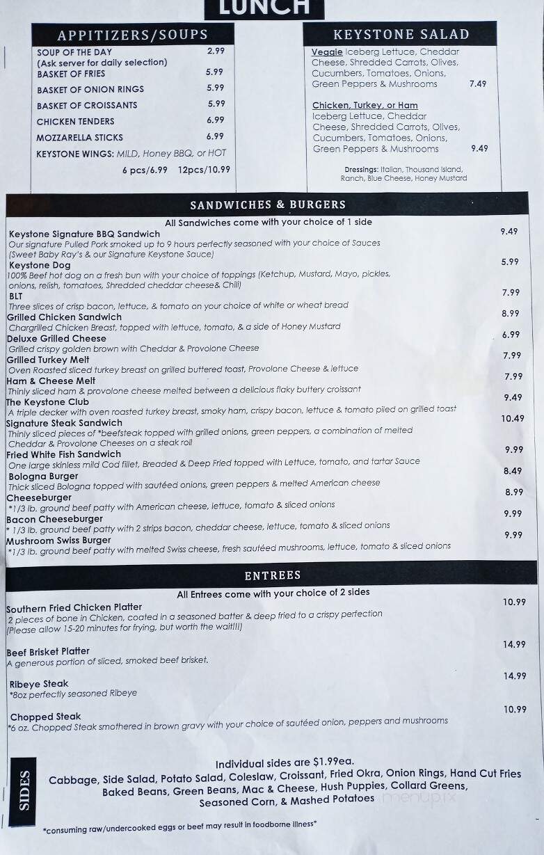 Keystone Grill - Colonial Heights, VA