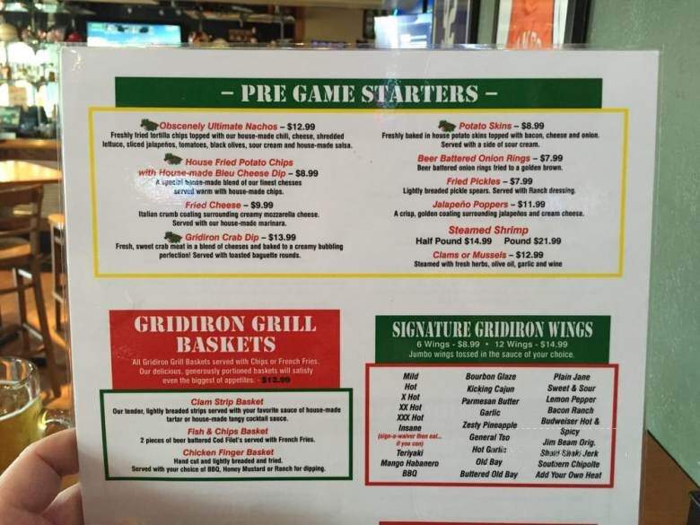 Gridiron Grill - Callaway, MD