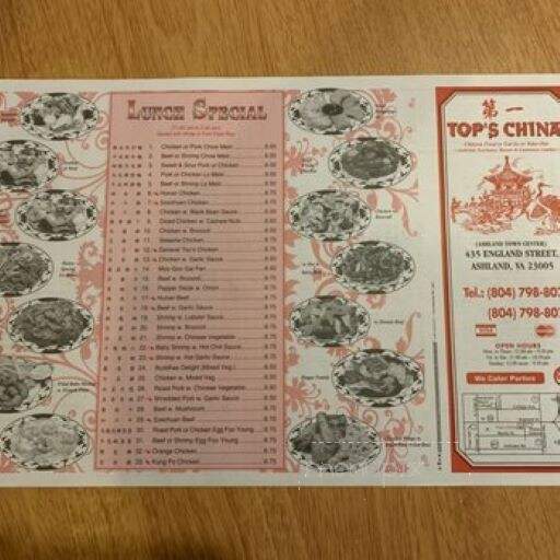 Top China - Ashland, VA