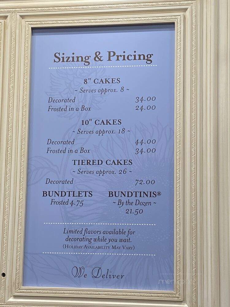 Nothing Bundt Cakes - Springfield, VA