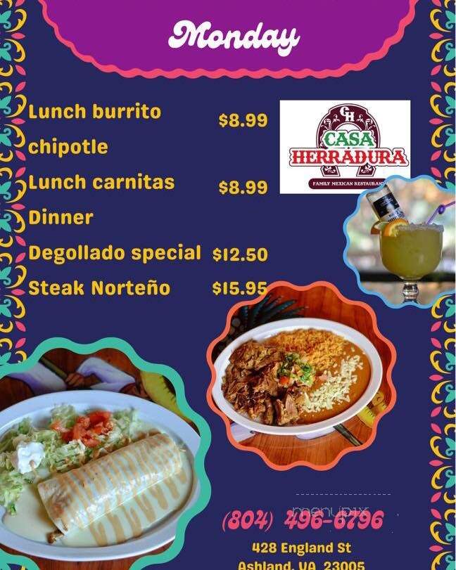 Casa Herradura Family Mexican - Ashland, VA