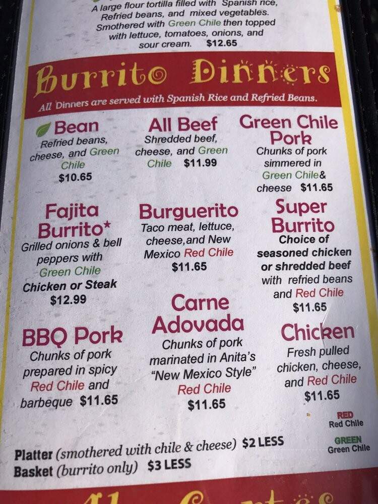 Anita's Mexican Food - Chantilly, VA