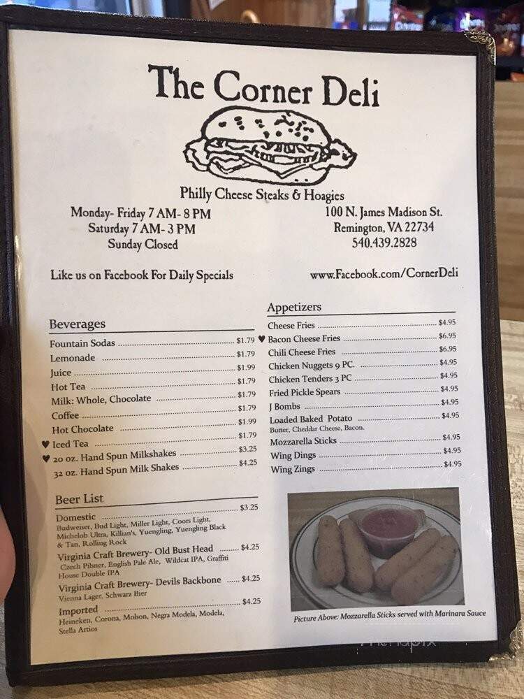 Corner Deli - Remington, VA