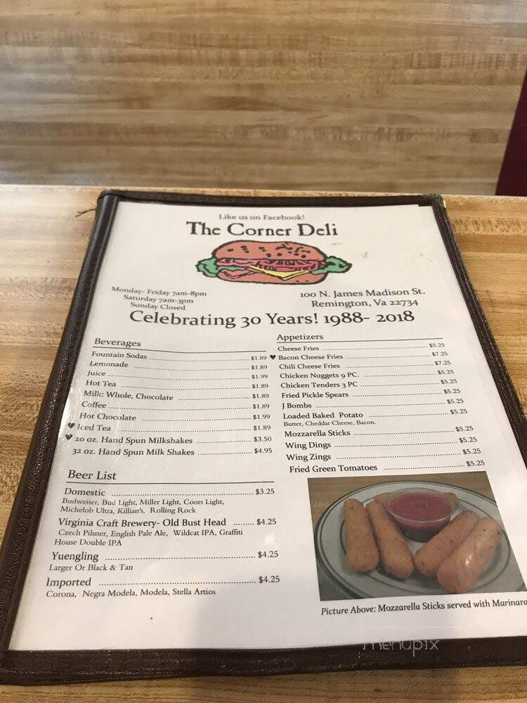 Corner Deli - Remington, VA