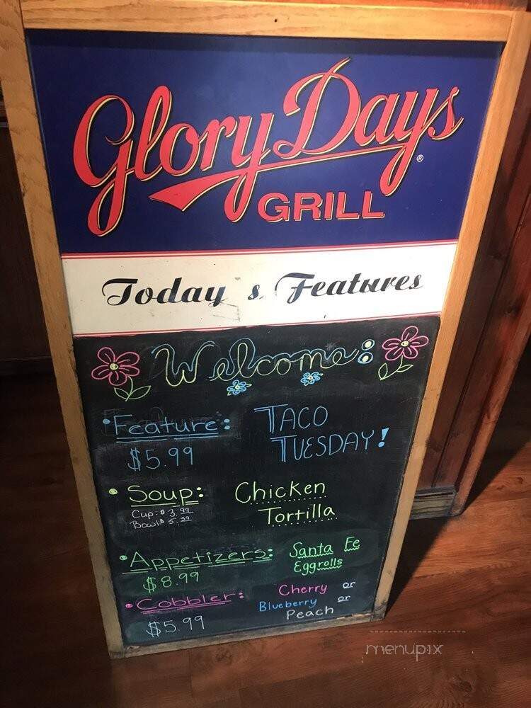 Glory Days Grill - Winchester, VA