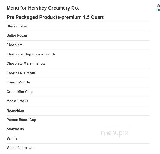 Hershey Creamery Co & Ice Cream - Winchester, VA