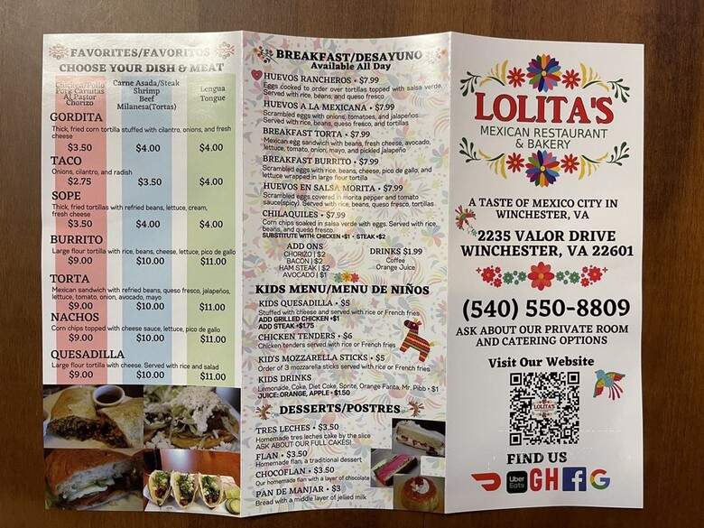 Lolita's Mexican Restaurant and Bakery - Winchester, VA