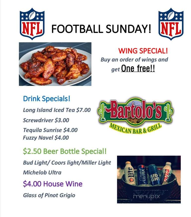 Bartolo's Mexican Bar & Grill - Mount Jackson, VA