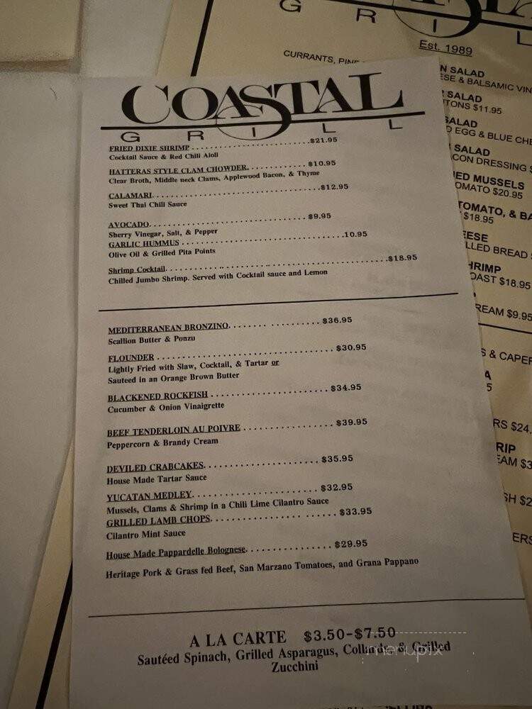 Fusion Coastal Grill - Kilmarnock, VA