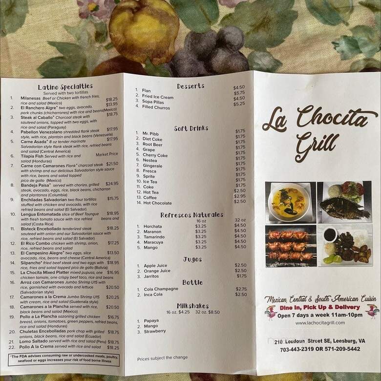 La Chocita Grill - Leesburg, VA