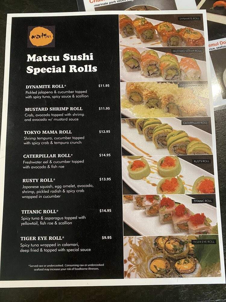 Matsu Sushi Restaurant - Centreville, VA