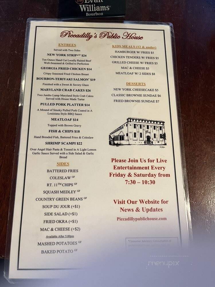 Piccadilly Brew Pub & Restaurant - Winchester, VA