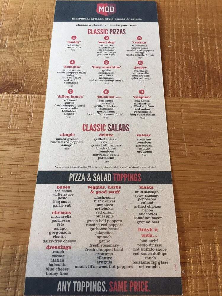 MOD Pizza - Fairfax, VA