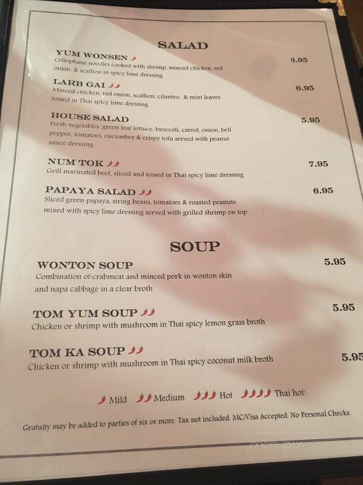 Lucky Thai Restaurant - Falls Church, VA