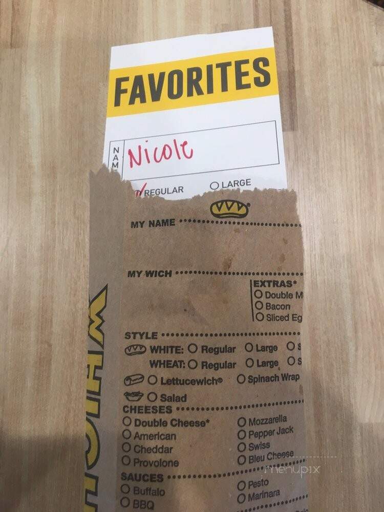 Which Wich Superior Sandwiches - Christiansburg, VA