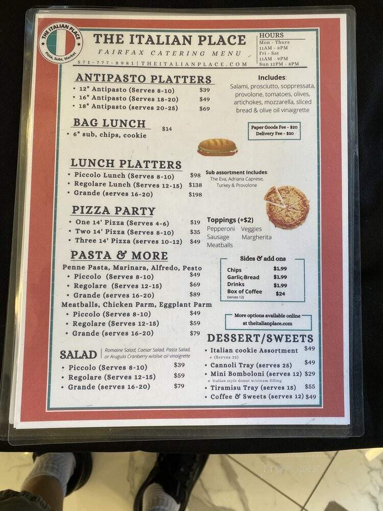 The Italian Place - Fairfax, VA