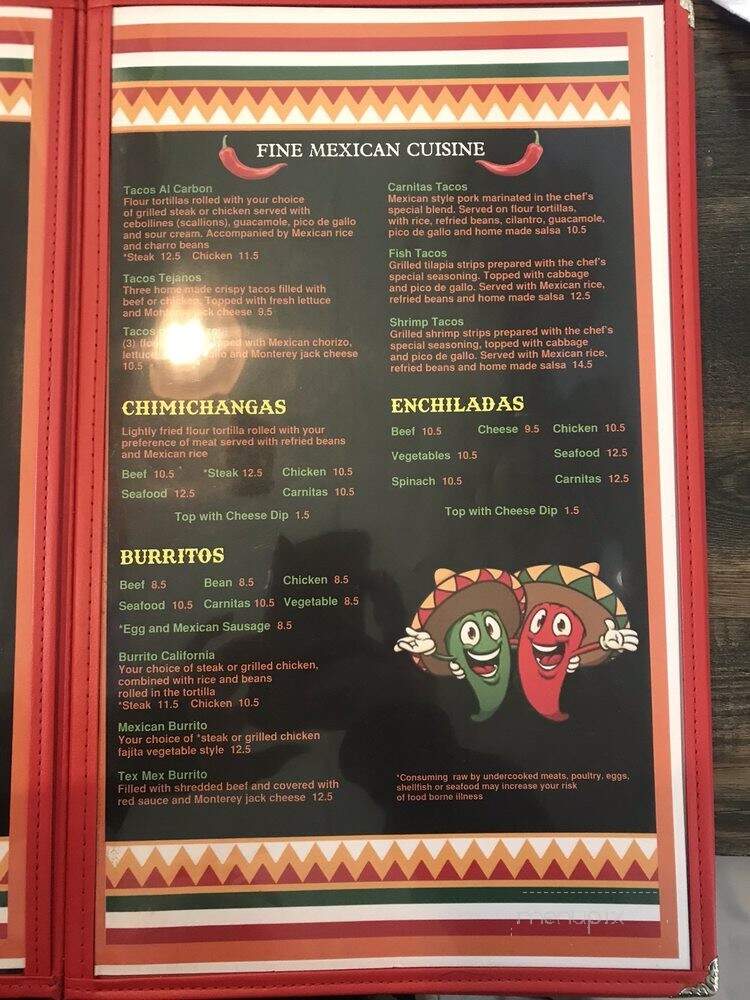 El Habanero Tex-Mex Grill - Winchester, VA